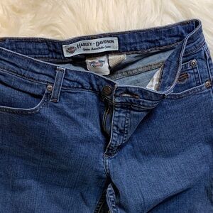 Harley-Davidson Women's Dark Blue Straight Leg Jeans